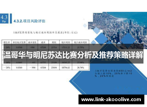 温哥华与明尼苏达比赛分析及推荐策略详解